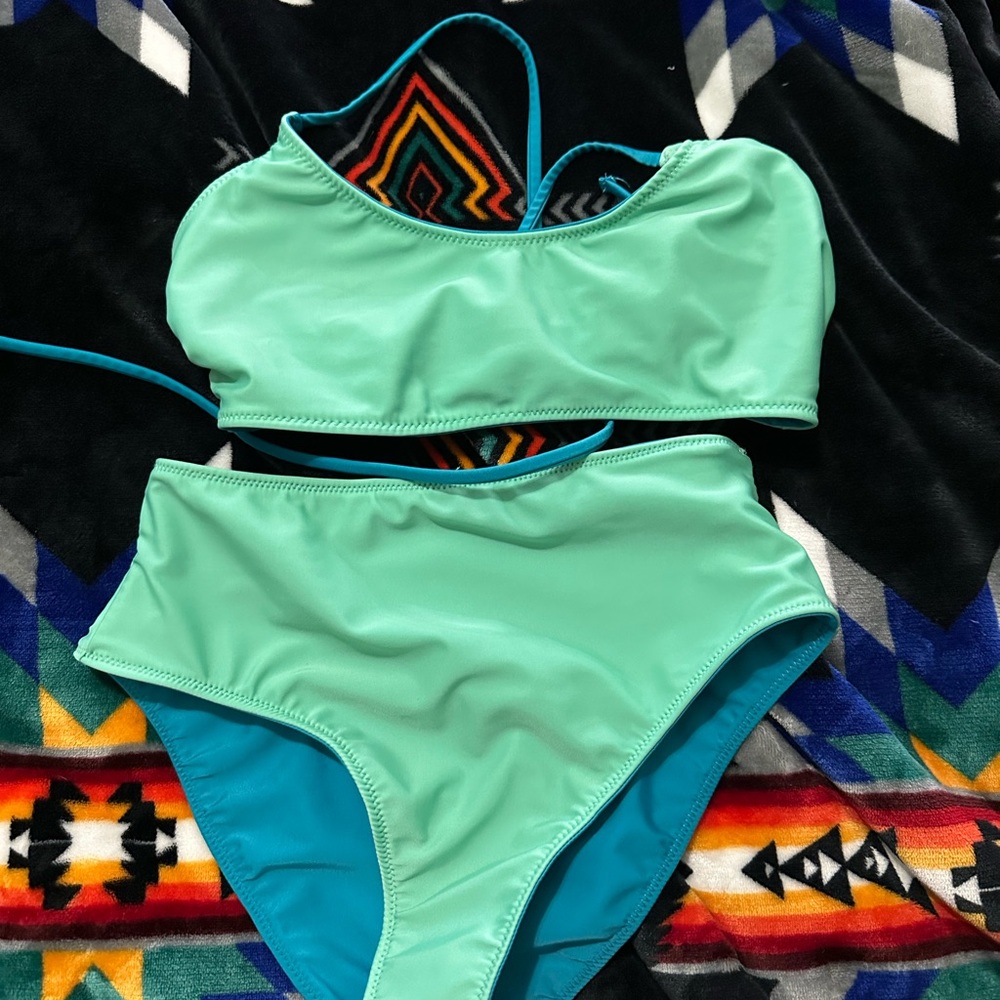 Mint Green Bikini Set